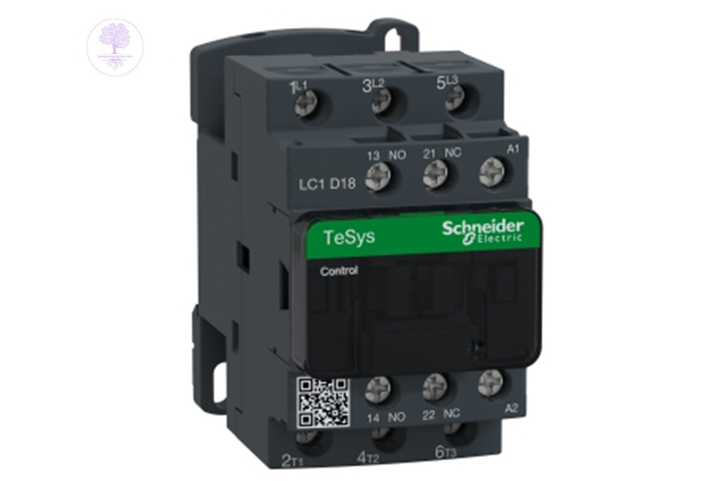 18A, 7.5kW, 380V, AC-3, ith:32A, 50/60Hz, Schneider Contactor