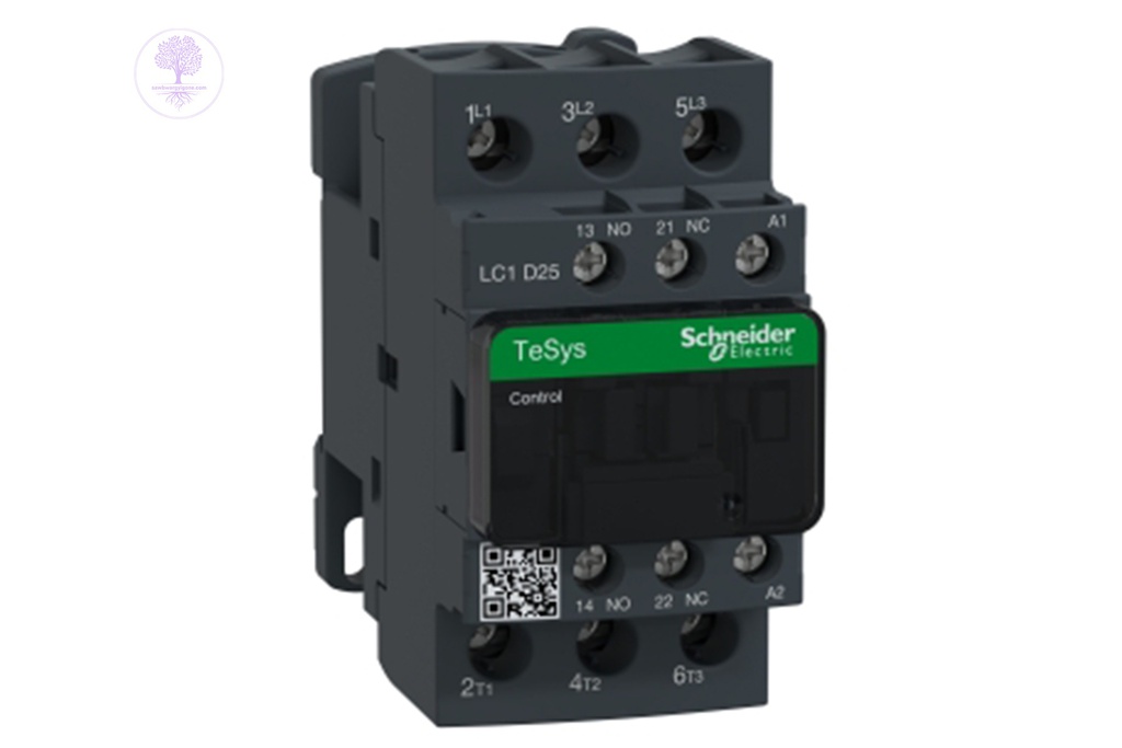 25A, 11kW, 110V, AC-3, ith:40A, 50/60Hz, Schneider Contactor