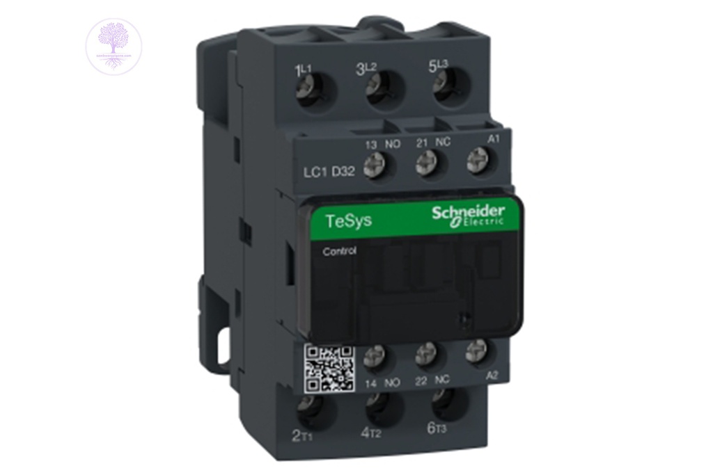 32A, 15kW, 220V, AC-3, ith:50A, 50/60Hz, Schneider Contactor