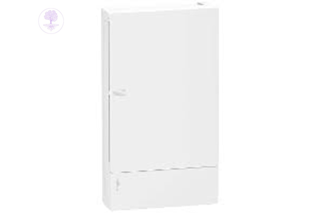 36way, With Solid White Door, Surface Mounting, Schneider DB Box 