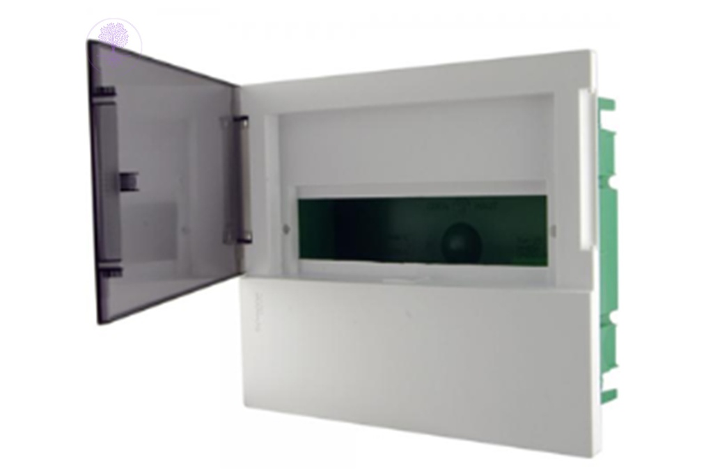 4way, With Solid White Door, Flush Mounting, Schneider DB Box 