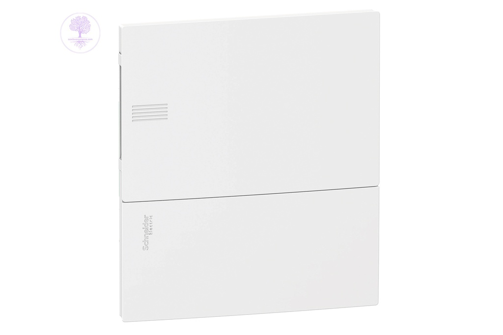 8way, With Solid White Door, Flush Mounting, Schneider DB Box 