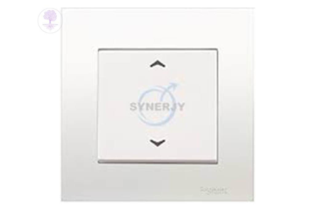 4A, 2way, Schneider Centre off retractive Switch White