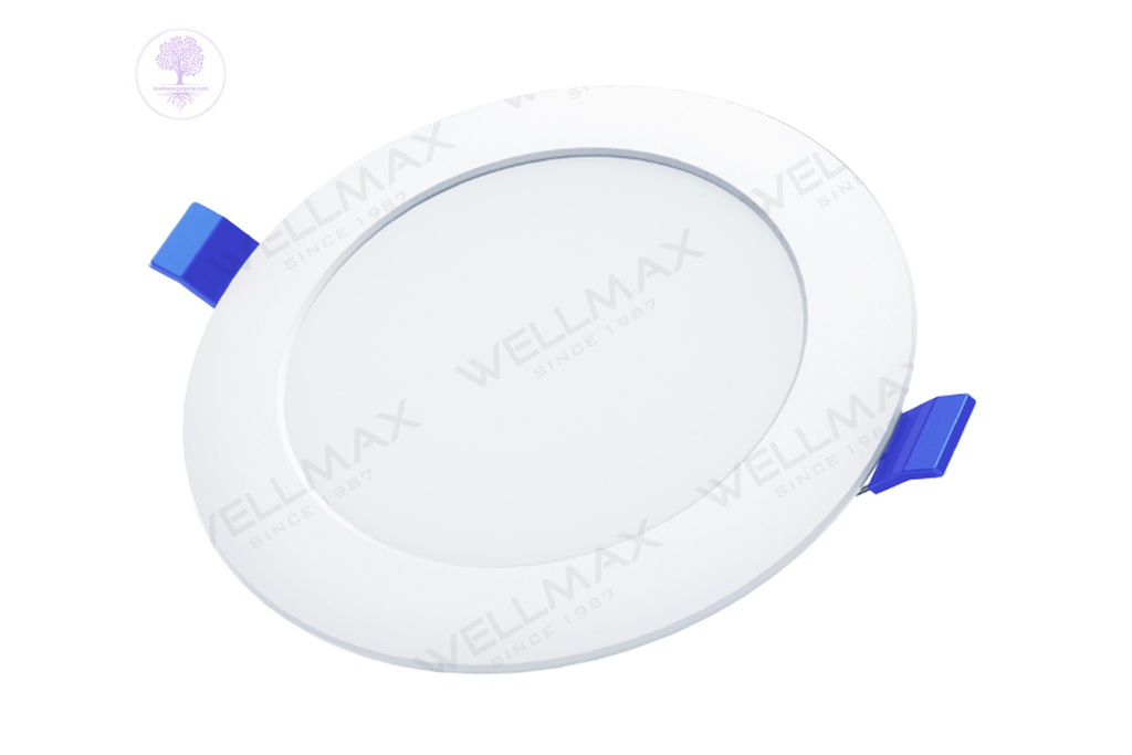 6W Round WELLMAX Sunflower Series LED Recess Downlight