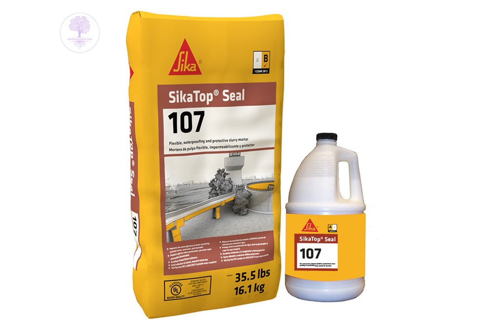 25kg, Sika Top Seal 107, Waterproofing Damp-proofing Cementitious Slurry