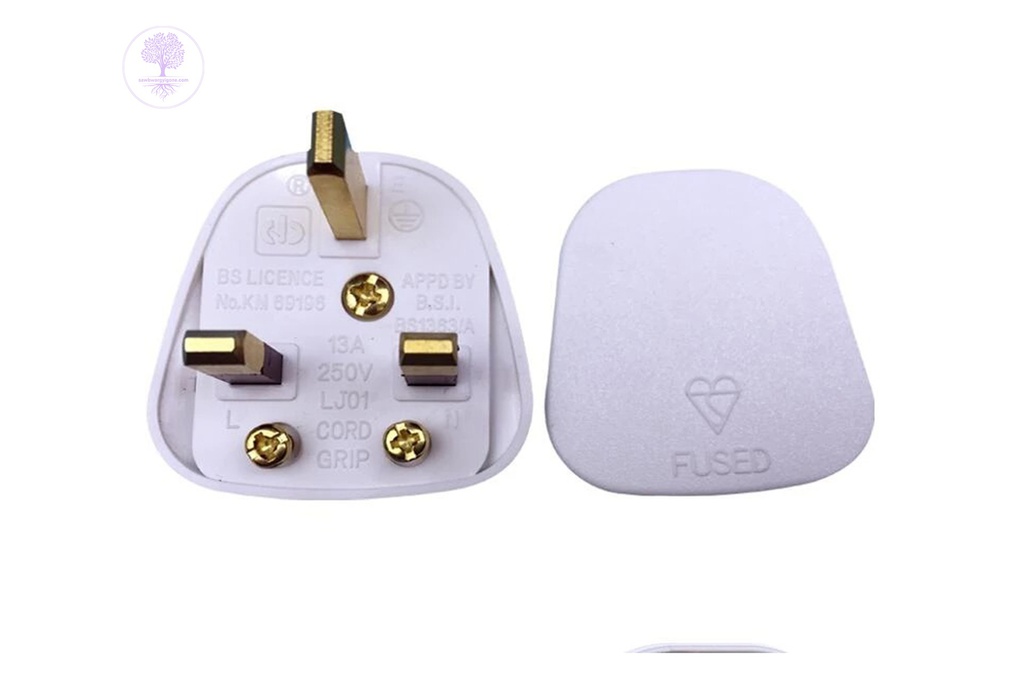 PUK, LiOA, CE Plug UK Flat type Standard (With 13A fuse inside)