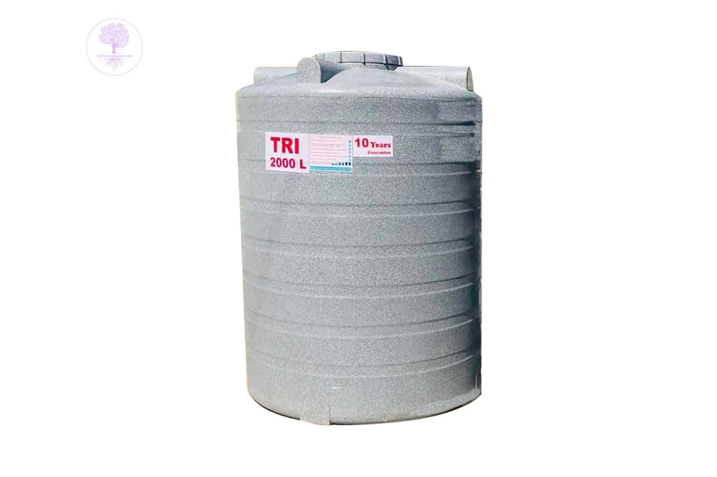 2000L, 1275mm x 1635mm, TRI, Water Tank