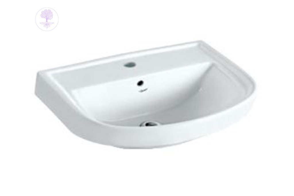 CNS-WHT-801, Jaquar WALL HUNG BASIN WITH FIXING ACCESSORIES