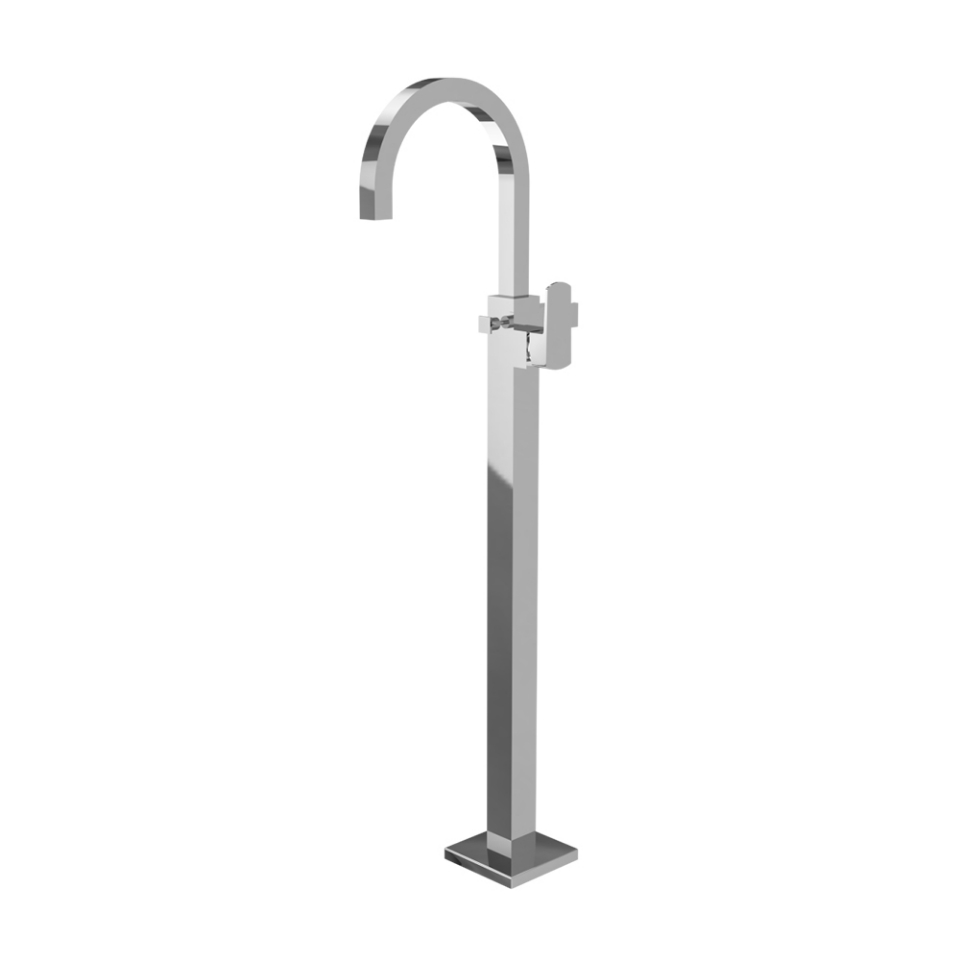 KUP-CHR-35121KPM, Jaquar Floor Standing Bathtub Filler with Single Function Hand shower