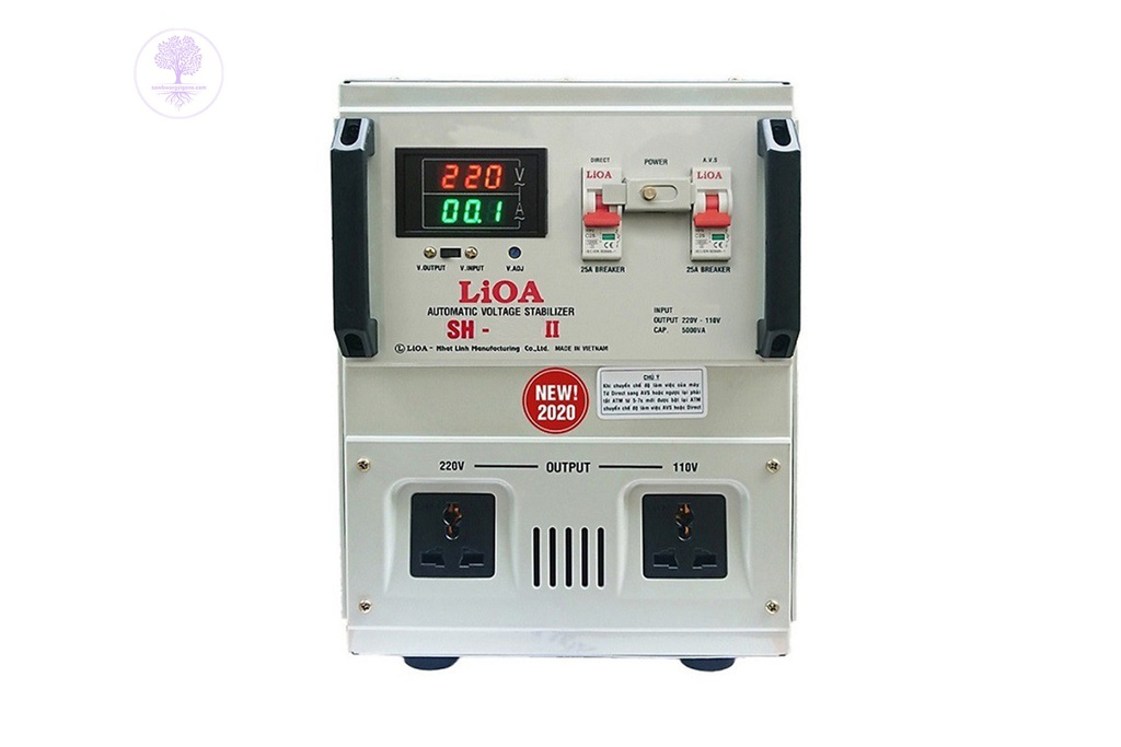 30KVA (150V), LiOA, 1 Phase Automatic Voltage Stabilizer