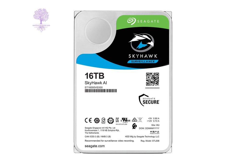 Dahua, CCTV Surveillance Hard Disk (16TB, Seagate)