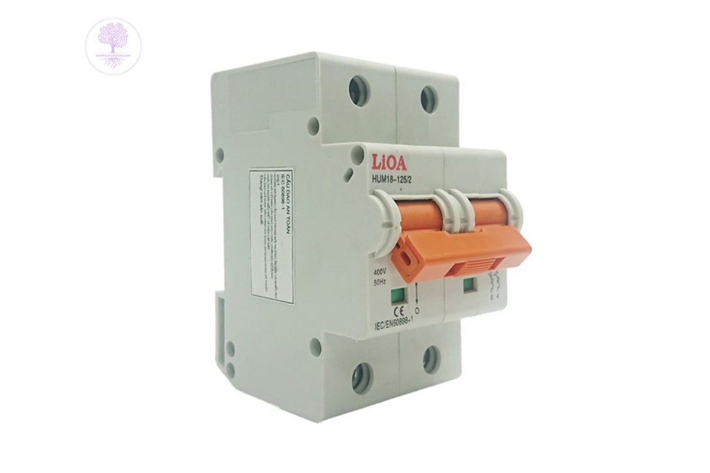 6A, LiOA, Double Pole MCB/ Short Circuit Breaking Capacity 4.5kA