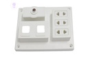 [B-CB15A2L] LiOA, Electrical Board with Circuit Breaker 15A & 2 Gang