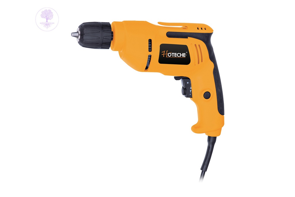 400W, 10mm (Yellow), Hoteche Electric Drill