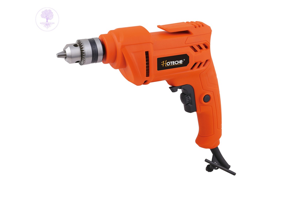 500W, 10mm (Orange), Hoteche Electric Drill