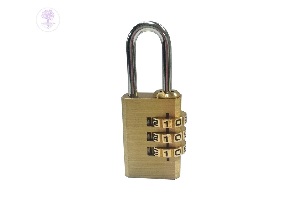 ( 21*10*30mm , 48g ) HOTECHE Brass Number Padlock