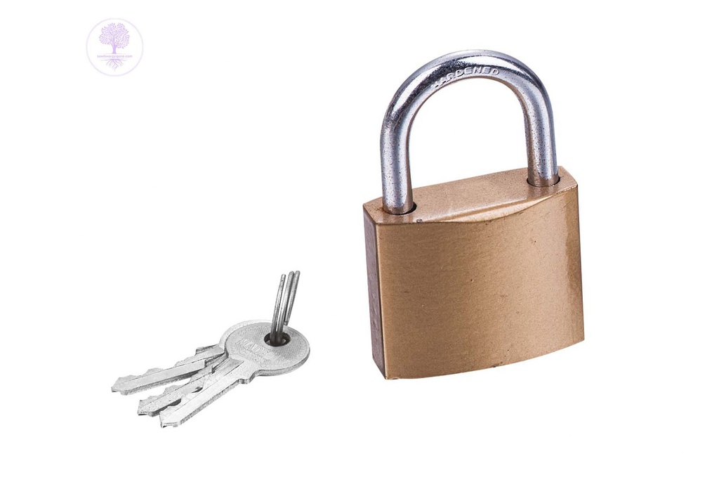 ( 21*10*36mm , 57g ) HOTECHE Brass Number Padlock