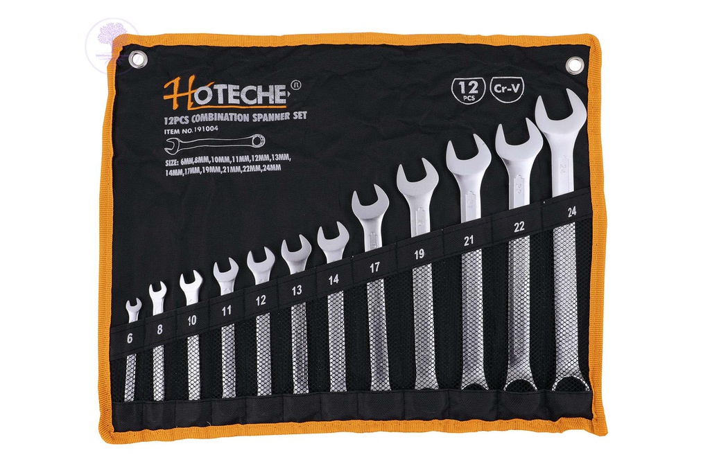 12pcs HOTECHE Combination Spanner Set