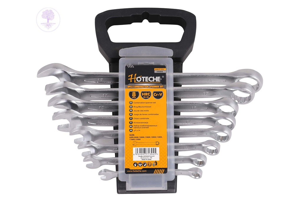 8pcs HOTECHE Combination Spanner Set