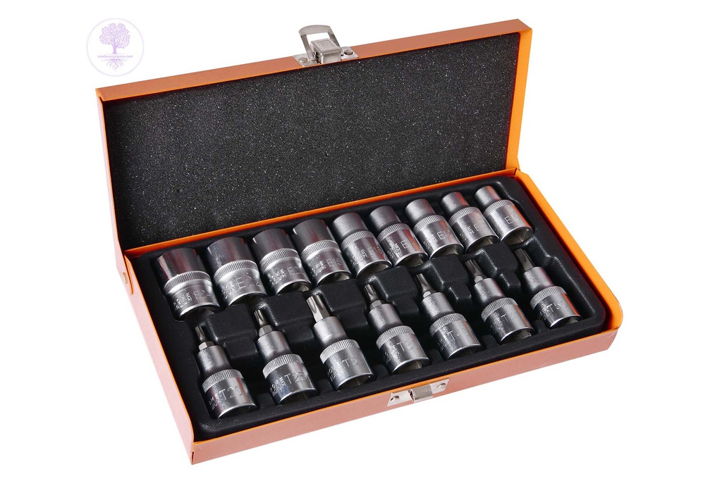 16Pcs 1/2" HOTECHE Dr. Socket Set