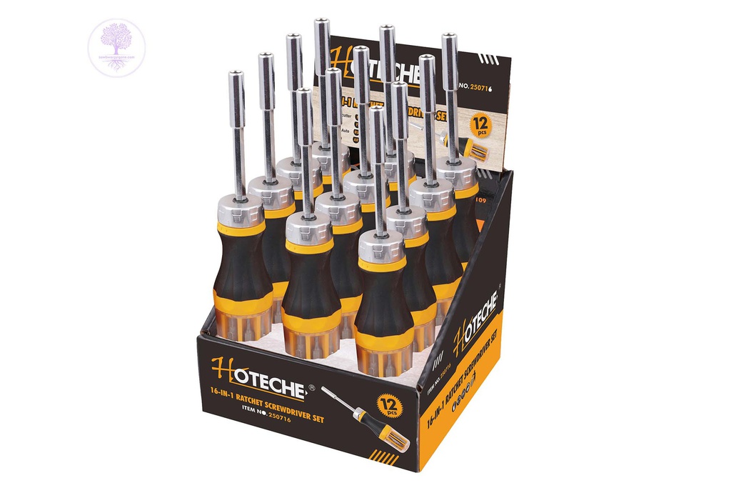 16 in 1 HOTECHE Ratchet Screwdriver Set