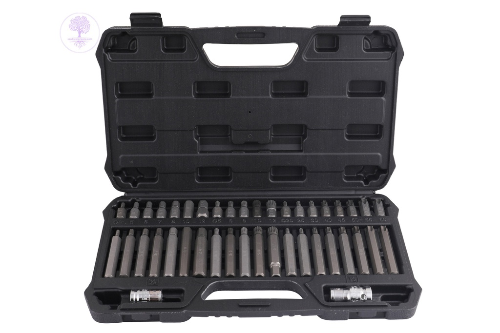 42Pcs HOTECHE Screwdriver S2 Bit Set