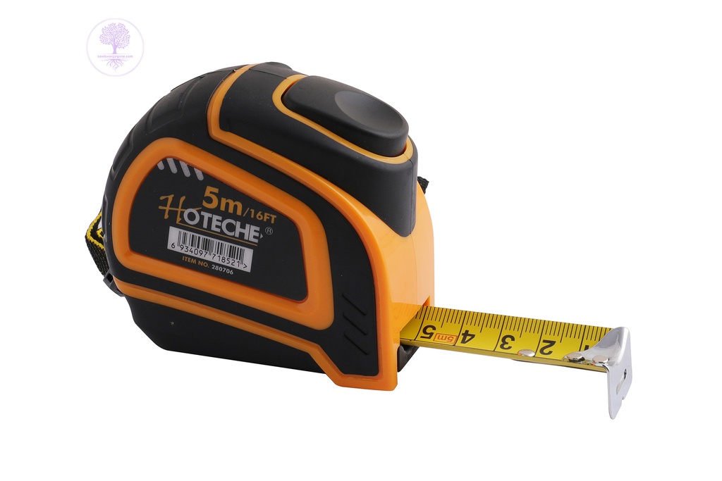 5mx25mm HOTECHE Self Lock Measuring Tape