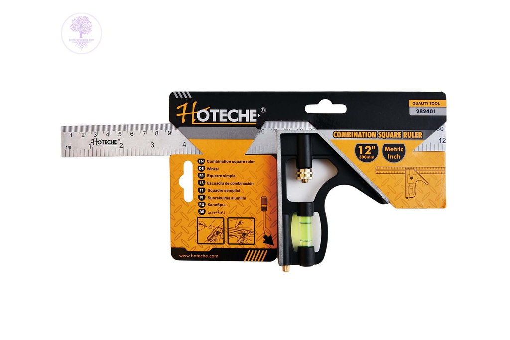 12"/300MM HOTECHE Combination Square Ruler