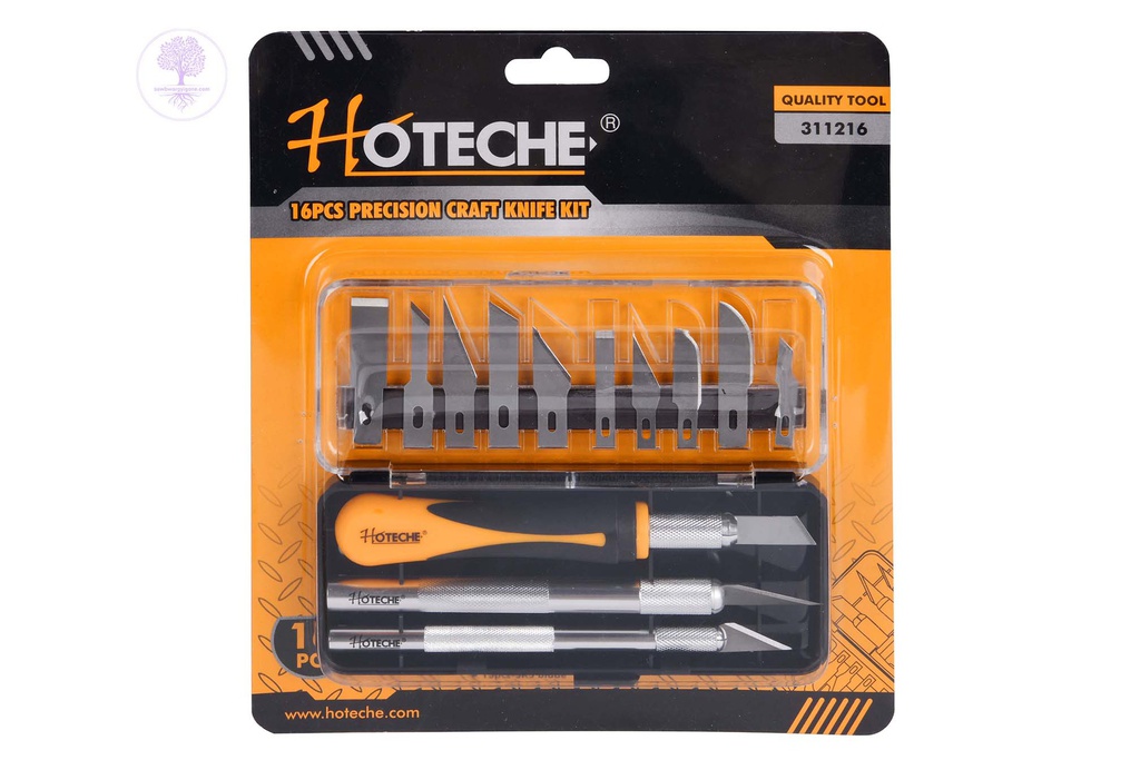 16pcs HOTECHE Precision Craft Knife Kit