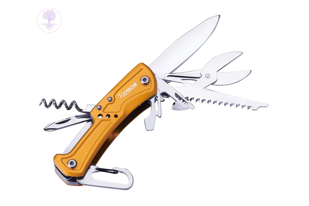 9 in 1 HOTECHE Multi Folding Pocket Knife