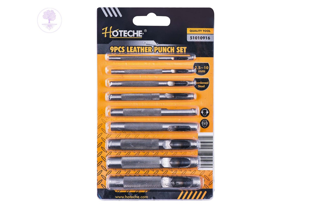 9pcs HOTECHE Hollow Punch Set