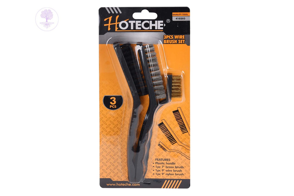 3 Pcs HOTECHE Wire Brush Set