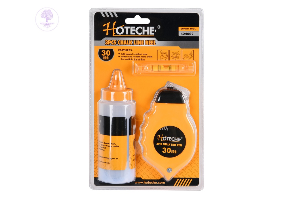 3pcs HOTECHE Chalk Line Reel