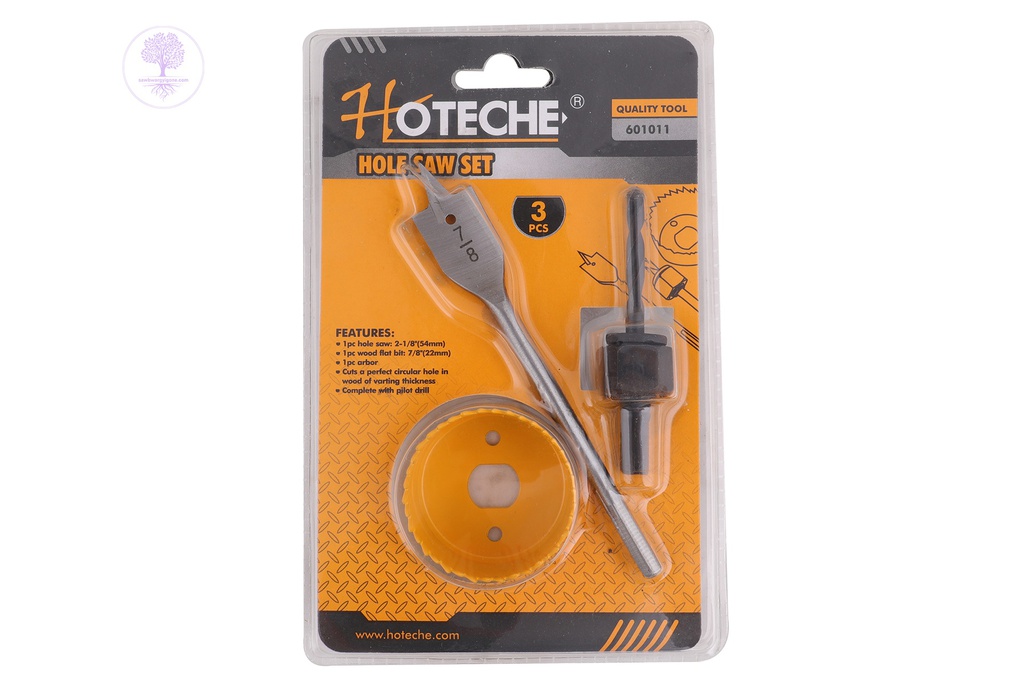 3pcs HOTECHE Hole Saw Set