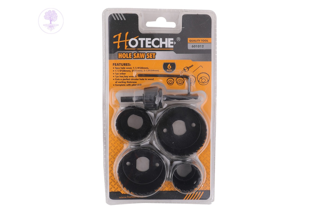 6pcs HOTECHE Hole Saw Set