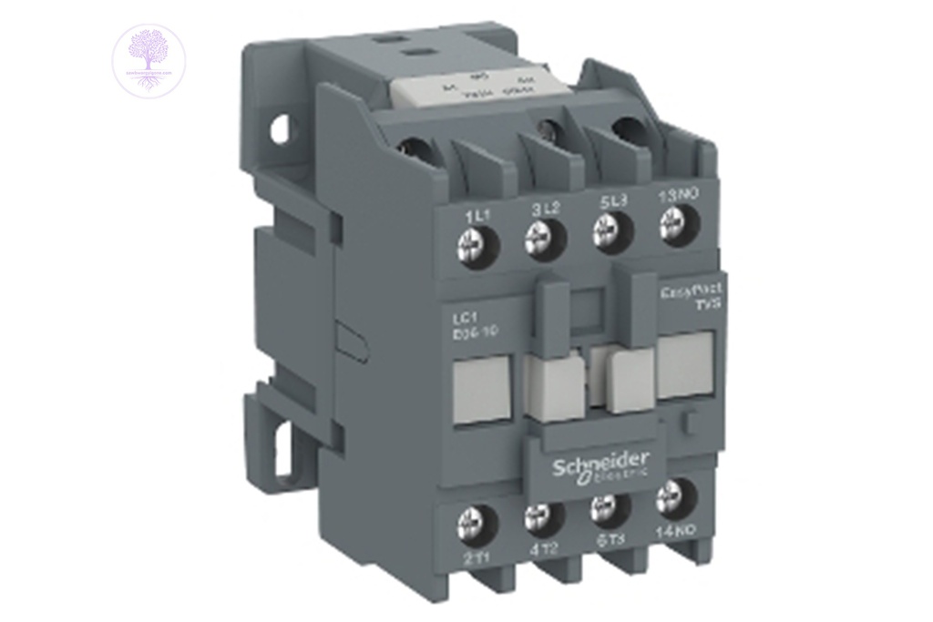 3Pole, 6A, 2.2KW,  220V AC, Schneider, Magnetic Contactor TVS (NO)