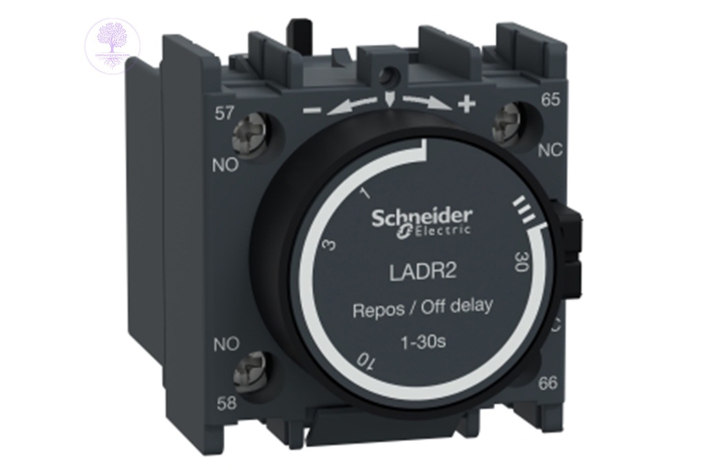 (Off,1NO+1NC,0.1..30s) Time Delay auxilliary contact, Schneider