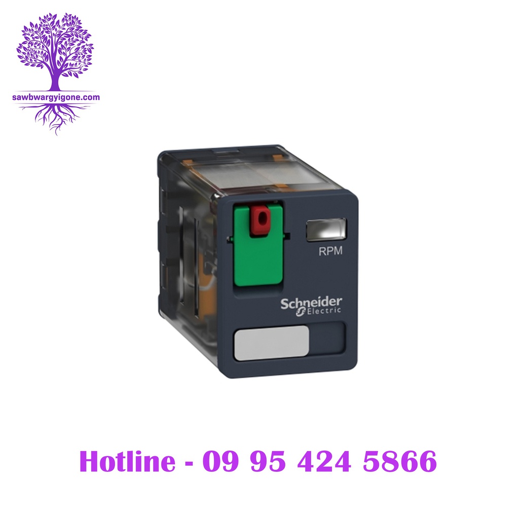 2 CO / 230 V AC, Schneider, Power relay