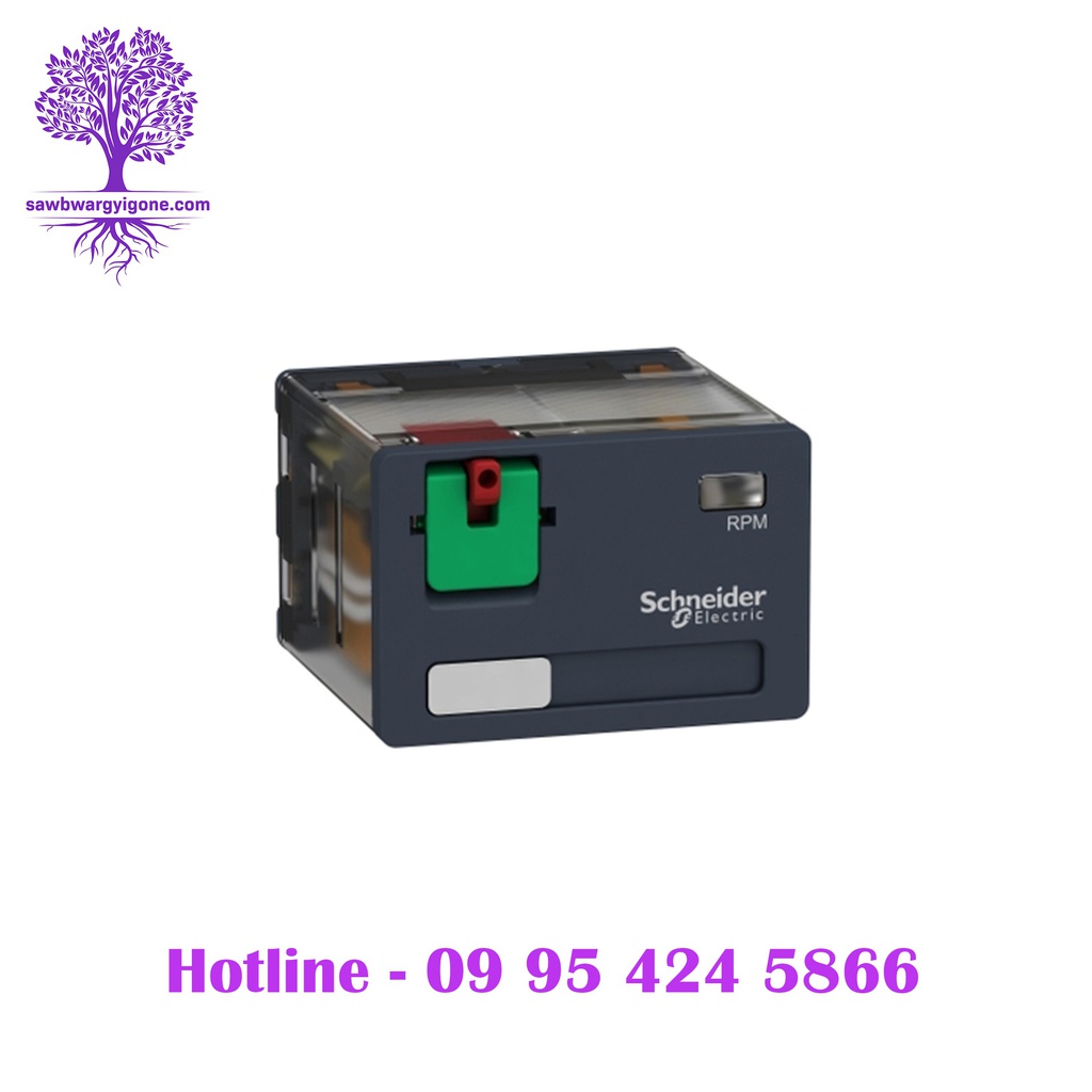 4 CO / 24 V AC, Schneider, Power relay