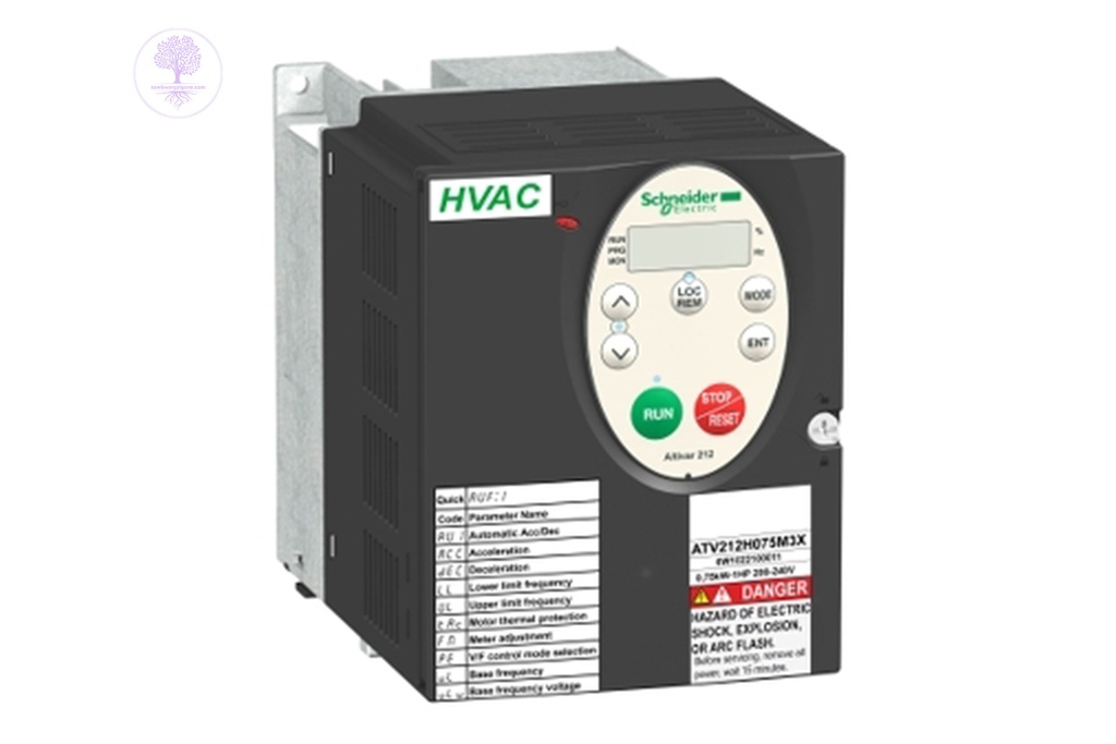 ATV212 0,75KW 1HP 480V TRI CEM IP20, Schneider, Variable Speed Drive