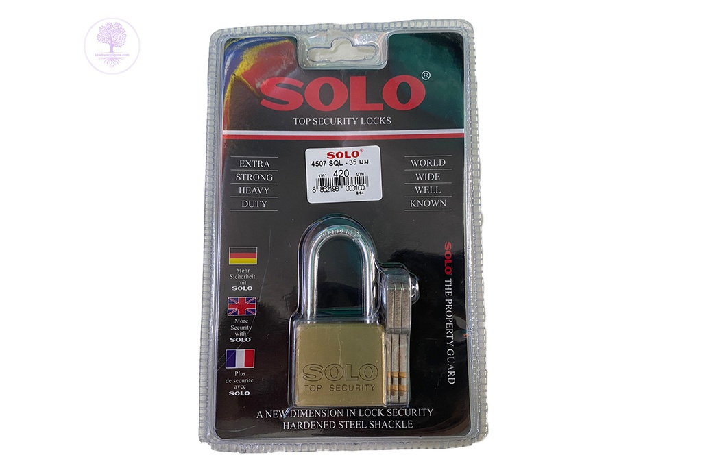 No. 4507 - 35mm SQL, Square Shape Gold (Long), SOLO