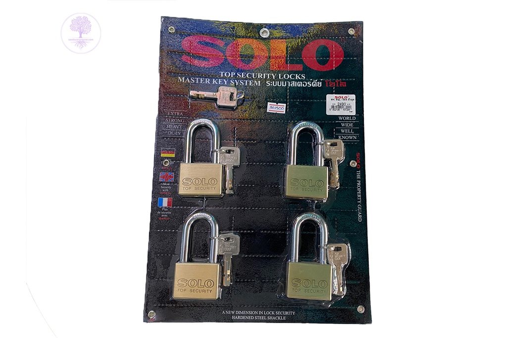 MK No. 4507 - 45mm/4 SQL, Master Key Gold Long (Four Pair), SOLO