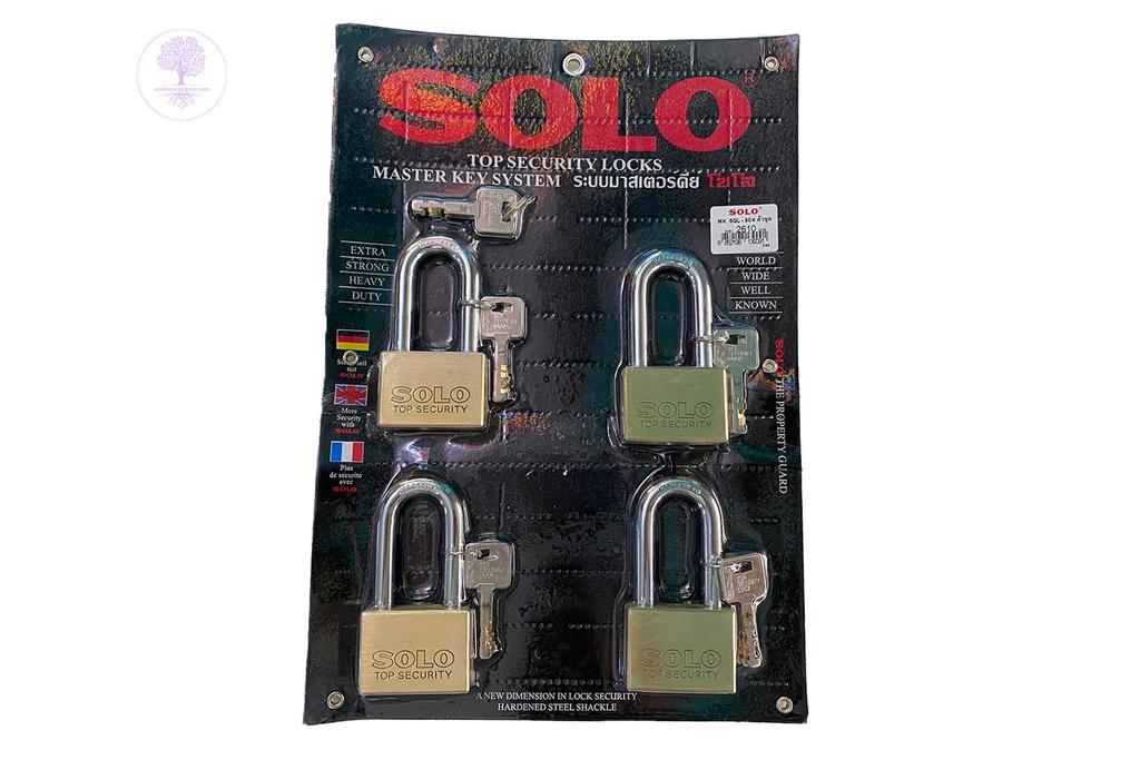 MK No. 4507 - 50mm/4 SQL, Master Key Gold Long (Four Pair), SOLO