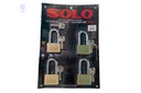 [1001053-40A] MK No. 4507 - 50mm/4 SQL, Master Key Gold Long (Four Pair), SOLO