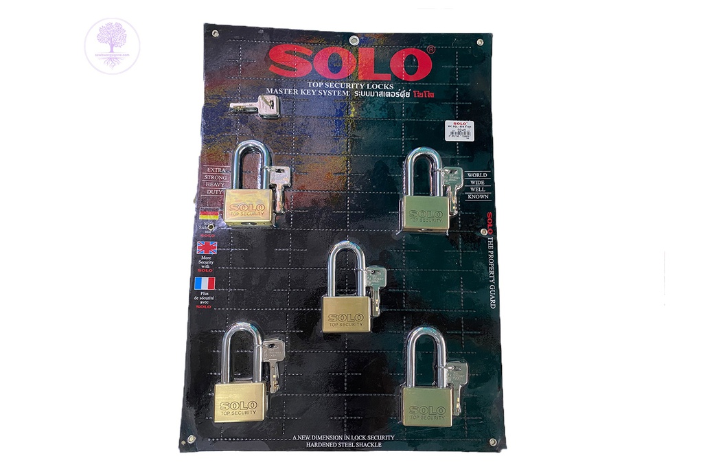 MK No. 4507 - 50mm/5 SQL, Master Key Gold Long (Five Pair), SOLO