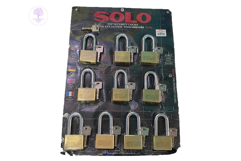 MK No. 4507 - 50mm/10 SQL, Master Key Gold Long (10 Pair), SOLO