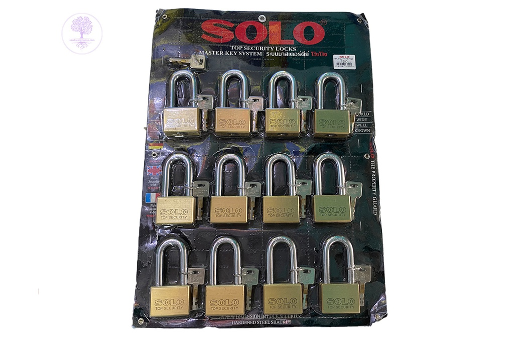 MK No. 4507 - 50mm/12 SQL, Master Key Gold Long(11 Pair), SOLO