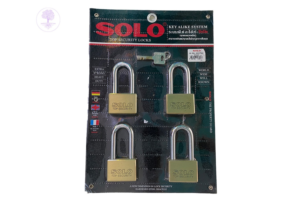 KA No. 4507 - 50mm/4 SQL, Same Line Gold Long (Four Pair), SOLO