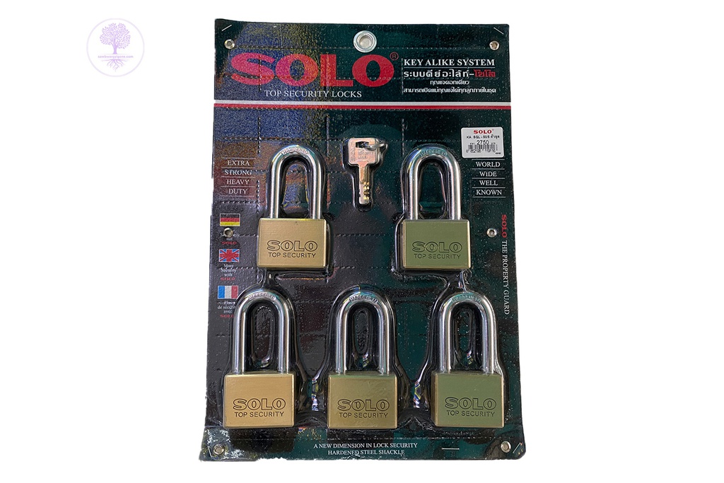 KA No. 4507 - 50mm/5 SQL, Same Line Gold Long (Five Pair), SOLO