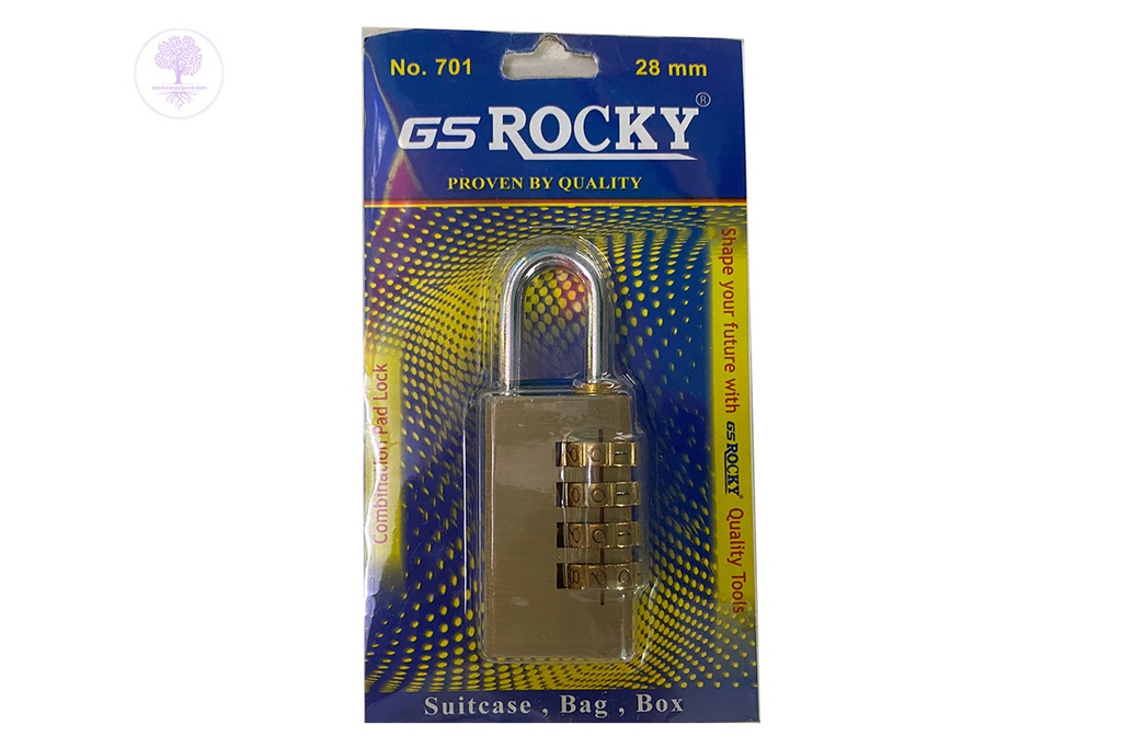 No.701-28mm with 4wheels, Number Lock, ROCKY 